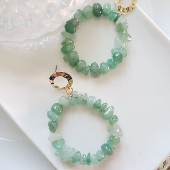 New! FP Raw Stone Earrings - Picture 12 of 15